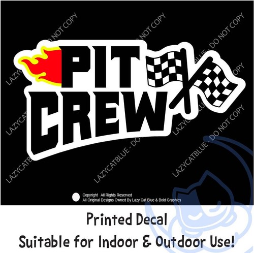 Pit crew racing - racing, flags