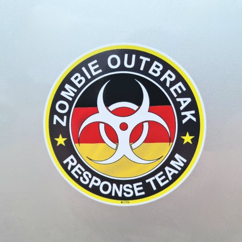 Germany german flag zombie - germany,