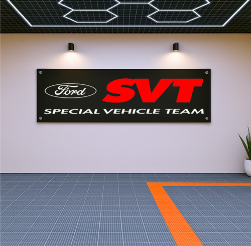 Decoration ford svt flag - ford,
