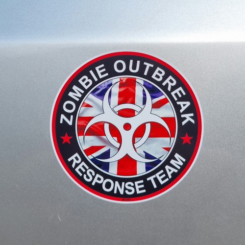 British flag zombie - british,