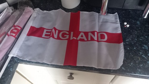 England flags for car - 4x,