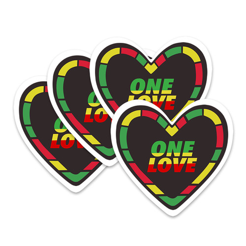 Pack one love heart - one,