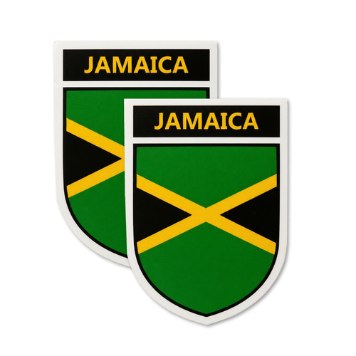 Pack jamaica flag crest - 2,
