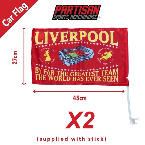 Liverpool car flag - car,