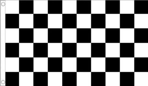Black and white - check, 5'