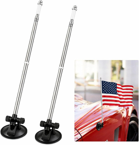 Pack car flag pole - pack,