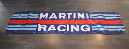 Martini racing team banner - martini,
