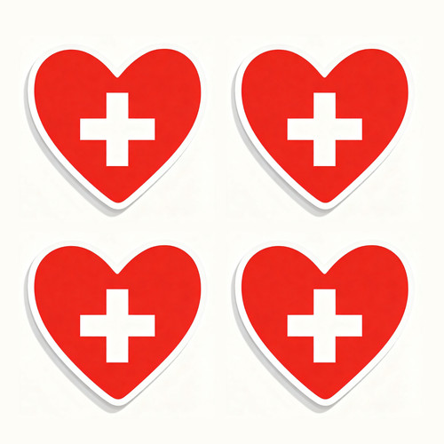 Pack swiss flag - 4,
