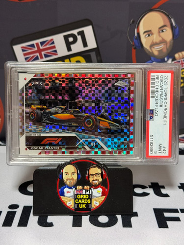 Oscar piastri car - oscar, checker