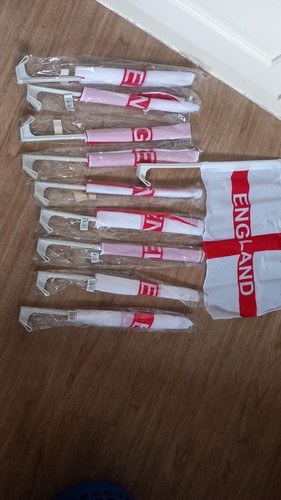 10x england flags - england, for