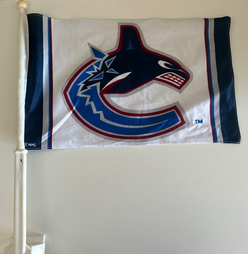 Vancouver canucks nhl car flag - vancouver,
