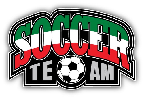 Italy flag soccer team slogan - soccer,